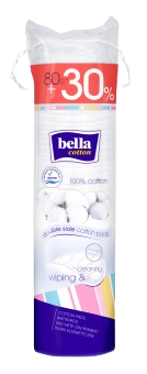 Kosmetické tampóny Bella Cotton 80ks + 30%