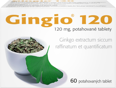 GINGIO 120 - 120MG TBL FLM 60 GINGIO 120 - 120MG TBL FLM 60