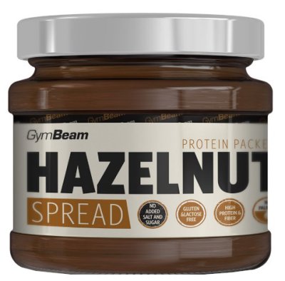 GymBeam Hazelnut Spread unflavored - 340 g