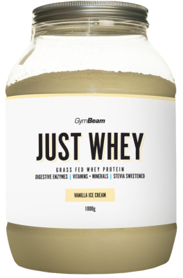 GymBeam Just Whey 1000 g vanilla ice cream