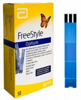 Abbot FreeStyle Optium testovací proužky 50 ks