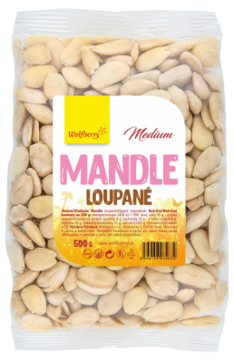 Wolfberry Mandle loupané Medium 500 g Wolfberry Mandle loupané Medium 500 g