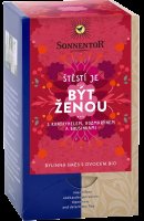 Sonnentor Bio bylinná směs s ovocem Být ženou 18 x 1.7 g Sonnentor Bio bylinná směs s ovocem Být ženou 18 x 1.7 g