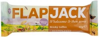 Wholebake Flapjack ovesný datle se sníženým obsahem cukru bezlepkový 40g