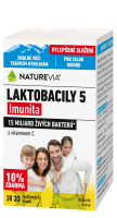 NatureVia Laktobacily 5 Imunita 33 kapslí