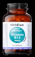 Viridian High Potency Vitamin B12 1000ug 60 kapslí Viridian High Potency Vitamin B12 1000ug 60 kapslí