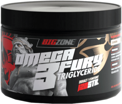 Big Zone Omega 3 Fury Triglyceride 120 kapslí