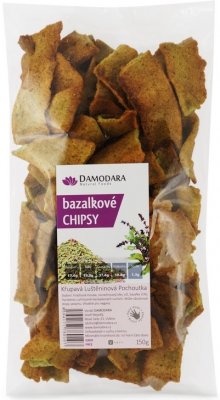 Damodara Bazalkové chipsy 150 g