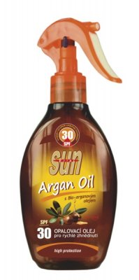 Sun Vital Sun Vivaco Opalovací olej s arganovým olejem SPF30 rozprašovací 200 ml
