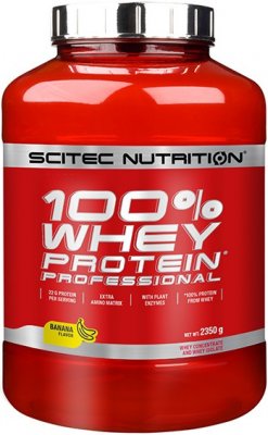 SciTec Nutrition 100% Whey Protein Professional dvojité plněné sušenky 2350g