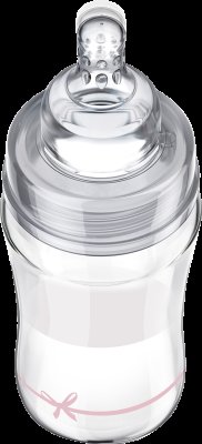 Lovi Lahev skleněná BABY SHOWER holka 250ml