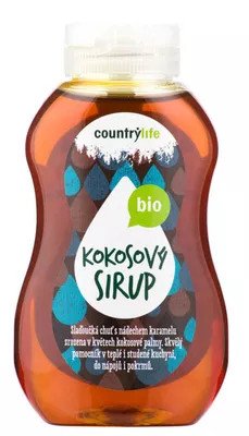 Country Life Sirup kokosový BIO 250ml