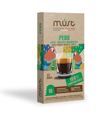 MUST Nespresso BIO Peru 10 kapslí
