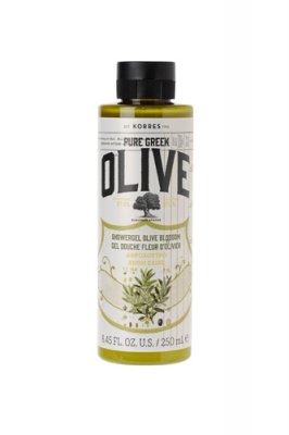 Korres Pure Greek Olive Sprchový gel s řeckým extra panenským olivovým olejem s vůní olivového květu 250ml