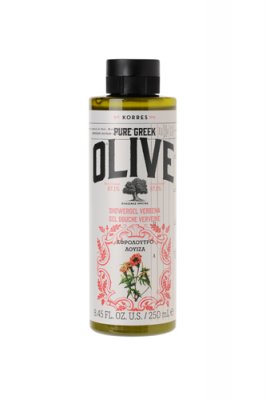 Korres Pure Greek Olive Sprchový gel s vůní verbeny 250 ml