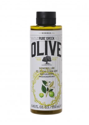 Korres Pure Greek Olive Lime sprchový gel s vůní limetky 250ml
