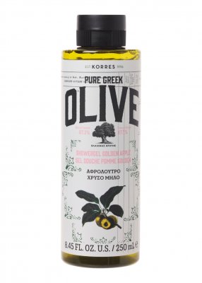 Korres Pure Greek Olive Sprchový gel s vůní zlatého jablka 250 ml
