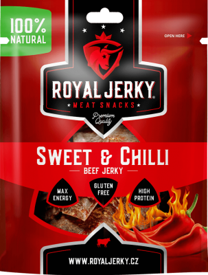 Royal Jerky Beef Sweet&Chilli 22g