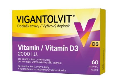 Vigantolvit D3 2000 I.U. 60 tobolek