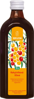 Weleda BIO Rakytníková šťáva šťáva pro podporu imunitního systému 250 ml