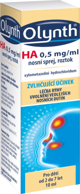 Olynth HA 0,05% nosní sprej 10 ml