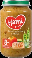 Hami příkrm Pestrá zelenina s krůtou od uk. 8. měsíce 200 g Hami příkrm Pestrá zelenina s krůtou od uk. 8. měsíce 200 g