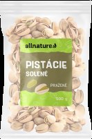 Allnature Pistácie pražené solené 500 g