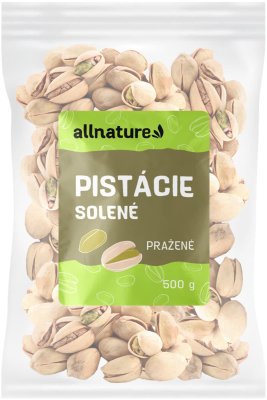 Allnature Pistácie pražené solené 500 g