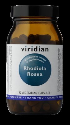 Viridian Rhodiola Rosea 90 kapslí