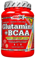 AMIX L-Glutamine + BCAA - powder, Pomeranč, 1000g AMIX L-Glutamine + BCAA - powder, Pomeranč, 1000g