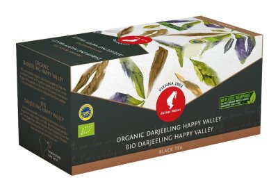 Julius Meinl Leaf Bag Bio Darjeeling Happy Valley 20 ks - Julius Meinl Prémiový černý čaj Organic Darjeeling Happy Valley 18 x 2.3 g