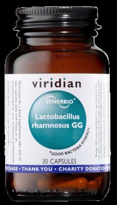 Viridian Synerbio Lactobacillus Rhamnosus GG 30 kapslí Viridian Synerbio Lactobacillus Rhamnosus GG 30 kapslí
