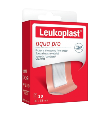 Leukoplast® Aqua Pro náplast 38x63 mm, 10 ks