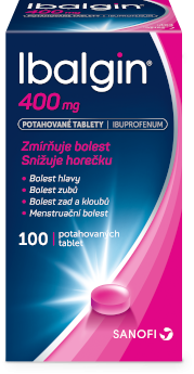 Ibalgin ® 400mg potahované tablety 100 tablet