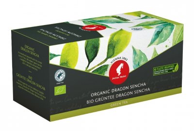 Julius Meinl Leaf Bag Organic Dragon Sencha 18 ks - Julius Meinl Prémiový zelený čaj Dragon Sencha 18 x 2 g