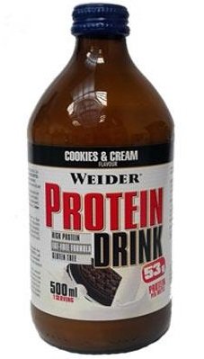 Weider, Protein Drink, 500ml,, Jahoda