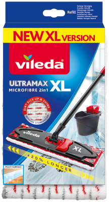 VILEDA Ultramax XL mop náhrada Microfibre 2v1 VILEDA Ultramax XL mop náhrada Microfibre 2v1