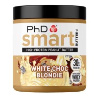 PhD Nutrition Smart Peanut Butter White Choc Blondie 250g