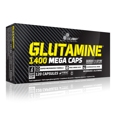 Olimp Glutamine Mega Caps, , 120 kapslí 120 ks