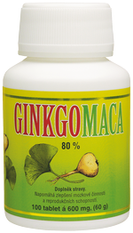 Hemann Ginkgo maca 600mg 100 tablet