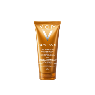 Vichy Idéal Soleil Hydratační samoopalovací mléko na obličej a tělo 100ml