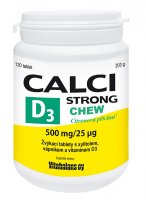 Calci Strong Chew + Vitamin D3 120 tablet