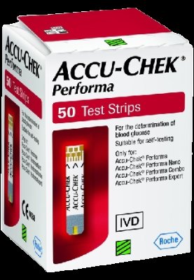 Accu-Chek Performa testovací proužky 50 ks