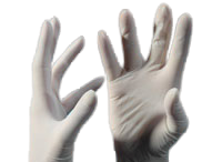 Rukav. vyš.nester.Latex bez pudru CHIRASKIN100ks L