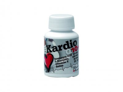 JML Kardio Q10+ 30mg (L-Karnitin+vitamín E+Se) 34 tablet