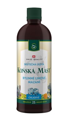 Koňská mast Bylinné lihové mazání chladivé 400ml