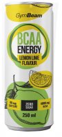 Gymbeam BCAA Energy drink 250 ml lemon lime