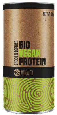 VanaVita Bio Vegan Protein banana strawberry 600g