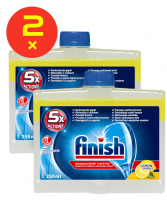 Finish Čistič myčky Lemon DUO 2x250ml