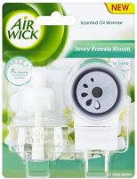 Air Wick Electric komplet Bílé květy frézie 19ml